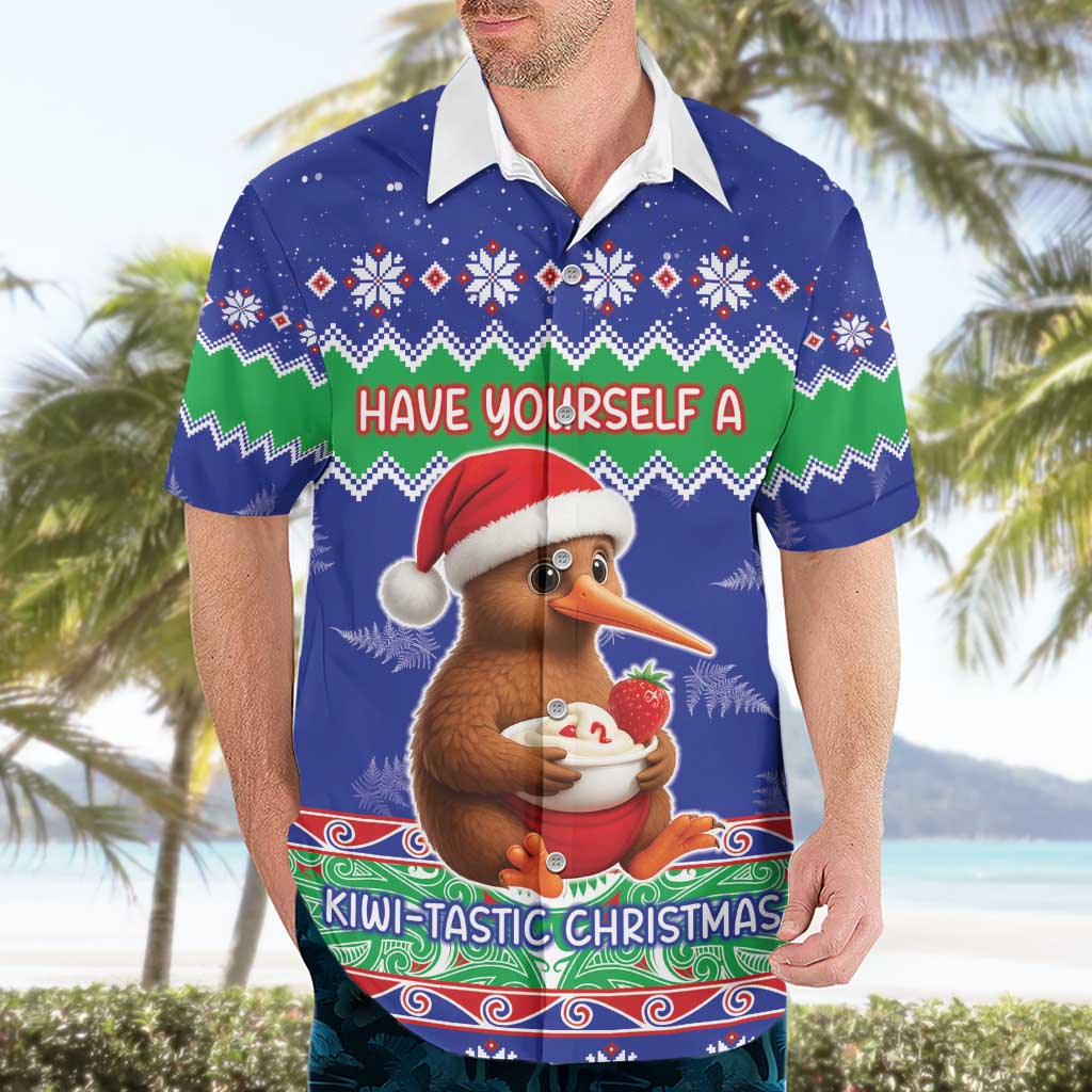 New Zealand Christmas Hawaiian Shirt Have Yourself A Kiwi-tastic Christmas LT05 - Polynesian Pride