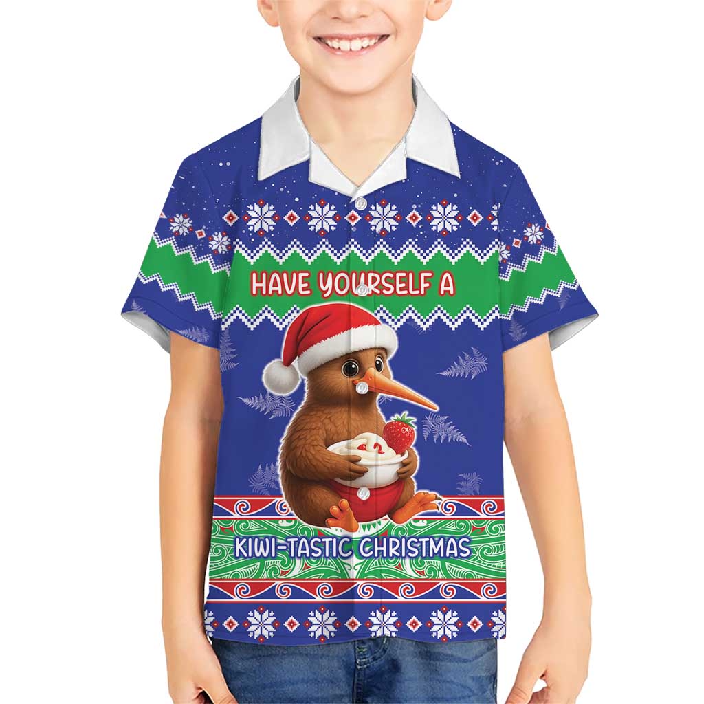 New Zealand Christmas Hawaiian Shirt Have Yourself A Kiwi-tastic Christmas LT05 - Polynesian Pride