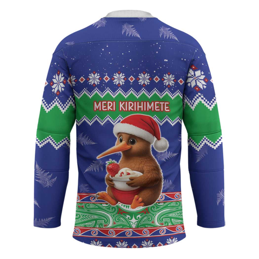 New Zealand Christmas Hockey Jersey Have Yourself A Kiwi-tastic Christmas LT05 - Polynesian Pride