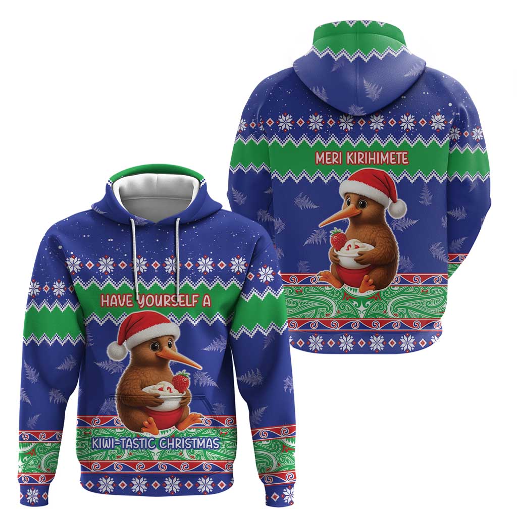 New Zealand Christmas Hoodie Have Yourself A Kiwi-tastic Christmas LT05 - Polynesian Pride