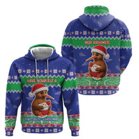 New Zealand Christmas Hoodie Have Yourself A Kiwi-tastic Christmas LT05 - Polynesian Pride
