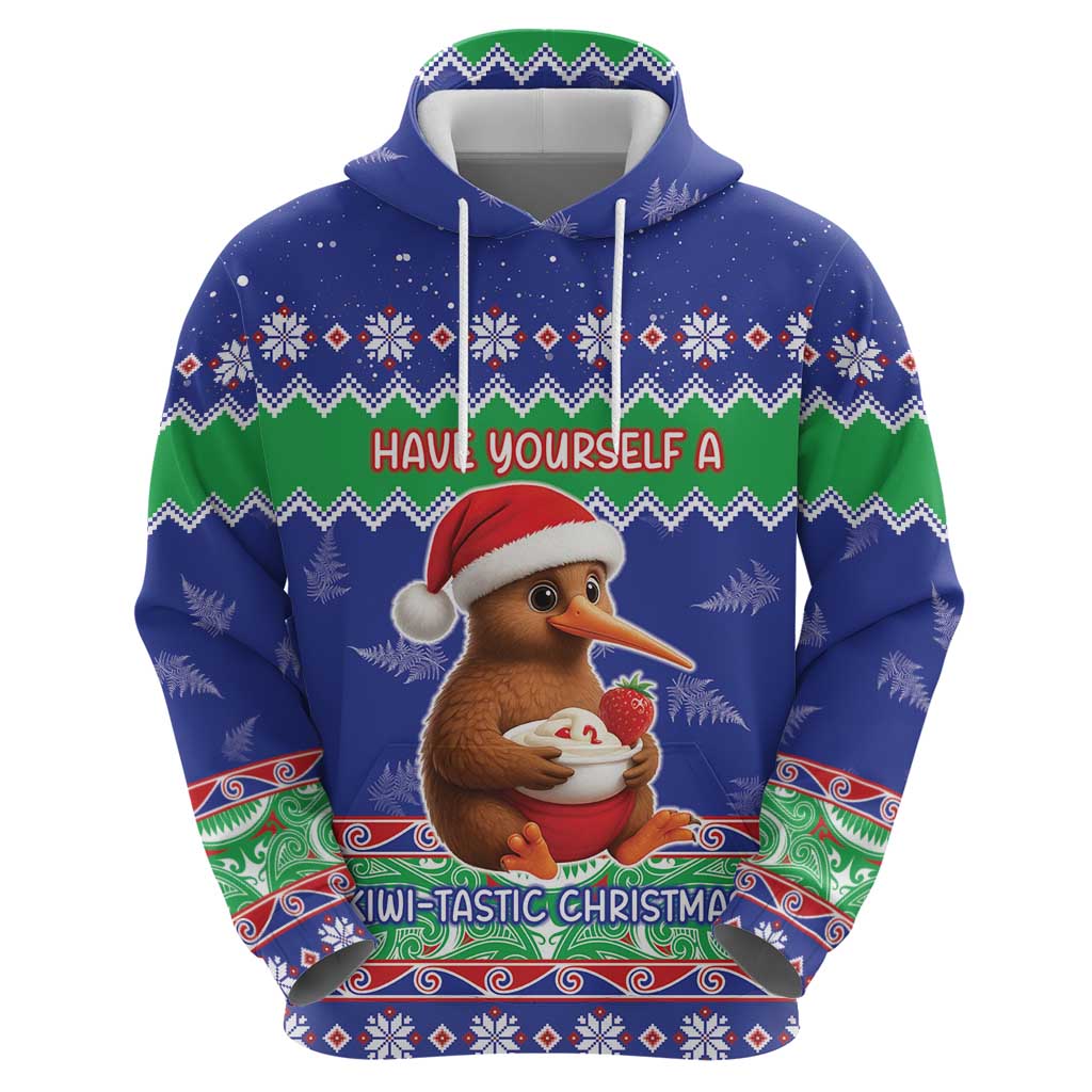 New Zealand Christmas Hoodie Have Yourself A Kiwi-tastic Christmas LT05 - Polynesian Pride