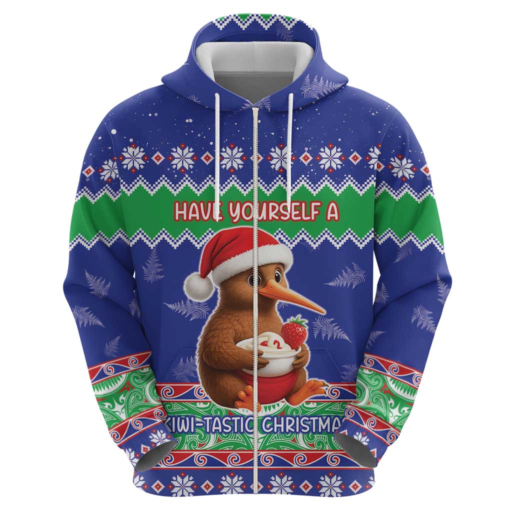 New Zealand Christmas Hoodie Have Yourself A Kiwi-tastic Christmas LT05 - Polynesian Pride