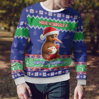 New Zealand Christmas Ugly Christmas Sweater Have Yourself A Kiwi-tastic Christmas LT05 - Polynesian Pride