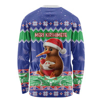 New Zealand Christmas Long Sleeve Shirt Have Yourself A Kiwi-tastic Christmas LT05 - Polynesian Pride
