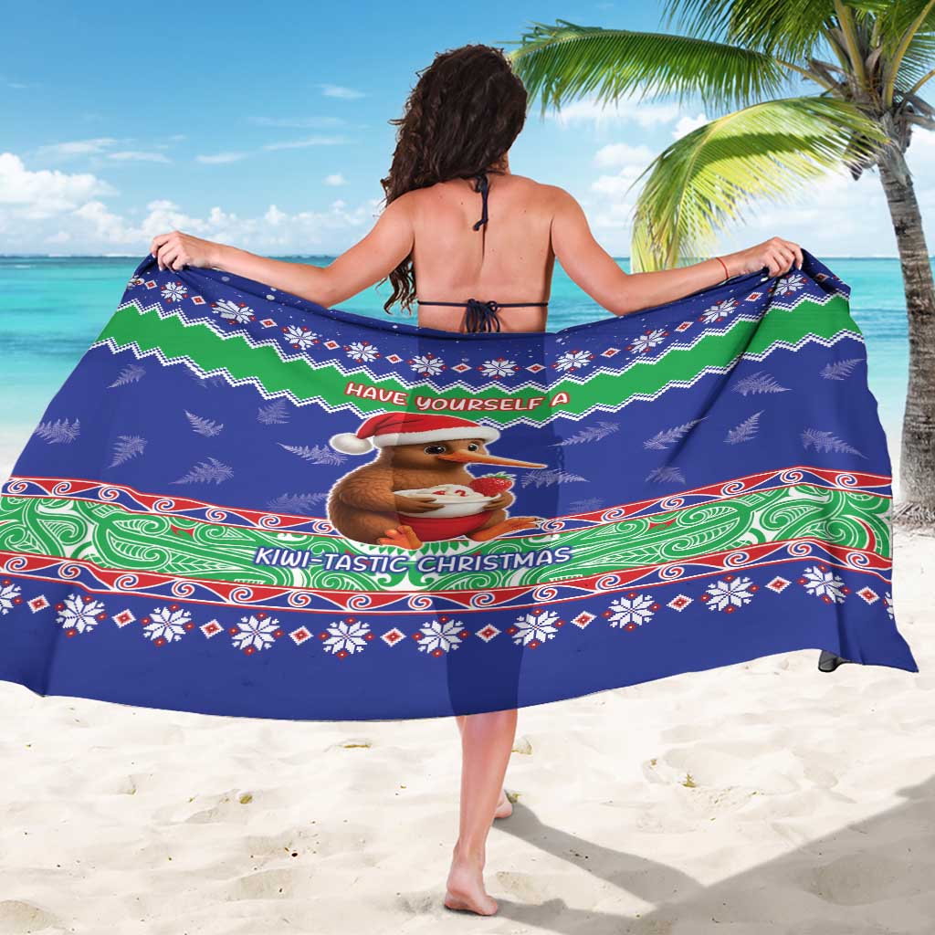 New Zealand Christmas Sarong Have Yourself A Kiwi-tastic Christmas LT05 - Polynesian Pride