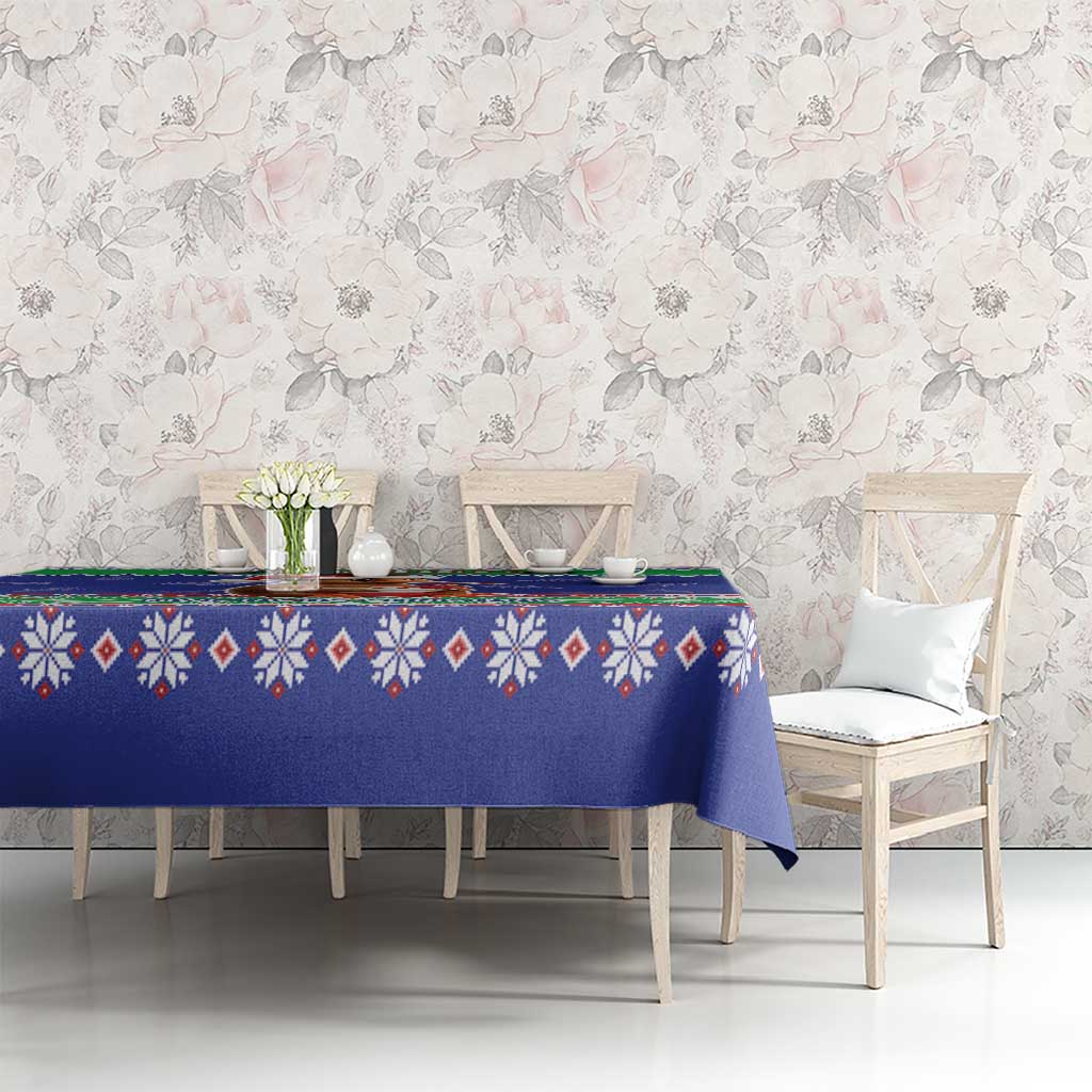 New Zealand Christmas Tablecloth Have Yourself A Kiwi-tastic Christmas - Polynesian Pride