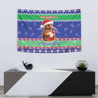 New Zealand Christmas Tapestry Have Yourself A Kiwi-tastic Christmas LT05 - Polynesian Pride