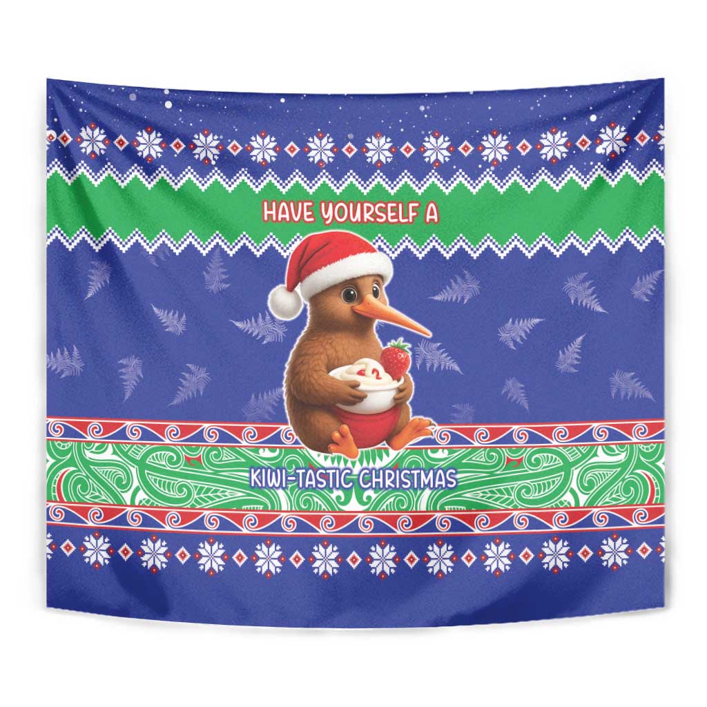 New Zealand Christmas Tapestry Have Yourself A Kiwi-tastic Christmas LT05 - Polynesian Pride