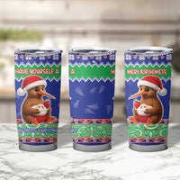 New Zealand Christmas Tumbler Cup Have Yourself A Kiwi-tastic Christmas LT05 - Polynesian Pride