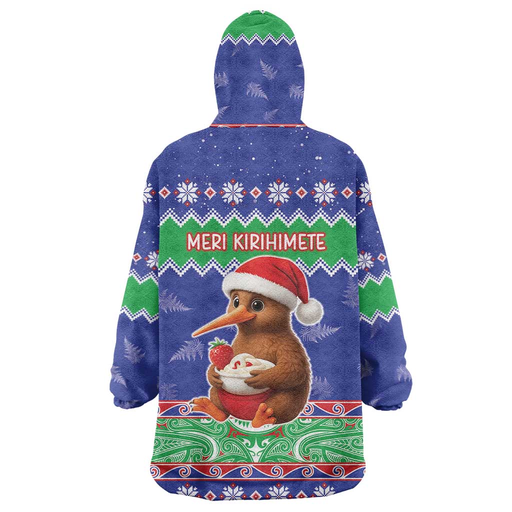 New Zealand Christmas Wearable Blanket Hoodie Have Yourself A Kiwi-tastic Christmas LT05 - Polynesian Pride
