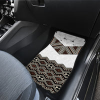 New Zealand Aotearoa Car Mats Taniko Art Simple Style LT05 - Polynesian Pride