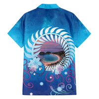 New Zealand Matapouri Beach Landscape Family Matching Long Sleeve Bodycon Dress and Hawaiian Shirt LT05 - Polynesian Pride