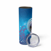 New Zealand Matapouri Beach Landscape Skinny Tumbler LT05 - Polynesian Pride