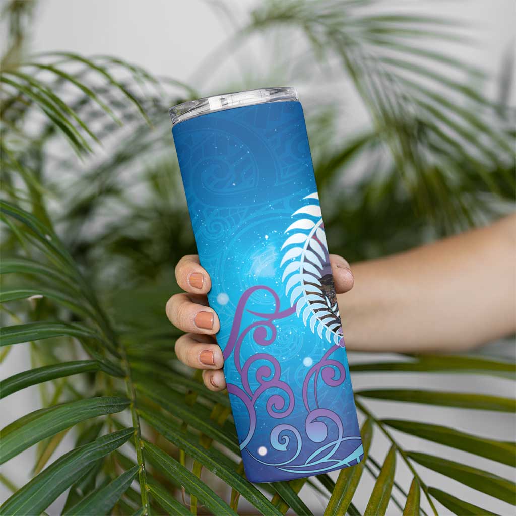 New Zealand Matapouri Beach Landscape Skinny Tumbler LT05 - Polynesian Pride