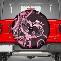 New Zealand Valentine Spare Tire Cover Aroha Sweet Pink Piwakawaka LT05 - Polynesian Pride