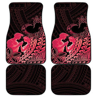 Alofa Samoa Valentine Red Car Mats Love Is The Greatest Thing LT05 - Polynesian Pride