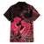 Alofa Samoa Valentine Red Family Matching Off Shoulder Maxi Dress and Hawaiian Shirt Love Is The Greatest Thing