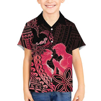 Alofa Samoa Valentine Red Hawaiian Shirt Love Is The Greatest Thing