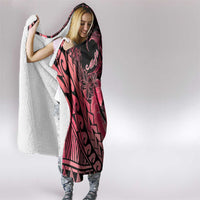 Alofa Samoa Valentine Red Hooded Blanket Love Is The Greatest Thing LT05 - Polynesian Pride