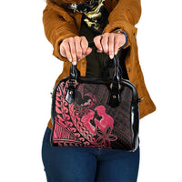 Alofa Samoa Valentine Red Shoulder Handbag Love Is The Greatest Thing LT05 One Size Red - Polynesian Pride
