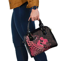 Alofa Samoa Valentine Red Shoulder Handbag Love Is The Greatest Thing LT05 - Polynesian Pride