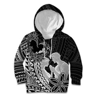 Alofa Samoa Valentine Black Kid Hoodie Love Is The Greatest Thing LT05 Hoodie Black - Polynesian Pride
