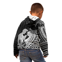 Alofa Samoa Valentine Black Kid Hoodie Love Is The Greatest Thing LT05 - Polynesian Pride