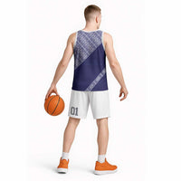 Tonga Queen Salote College Basketball Jersey 100 Years Anniversary Navy Color LT05 - Polynesian Pride