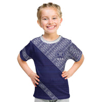 Tonga Queen Salote College Kid T Shirt 100 Years Anniversary Navy Color LT05 Navy - Polynesian Pride