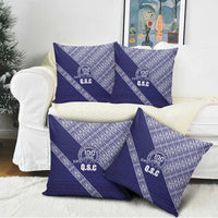 Tonga Queen Salote College Pillow Cover 100 Years Anniversary Navy Color