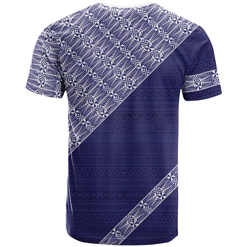 Tonga Queen Salote College T Shirt 100 Years Anniversary Navy Color