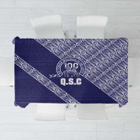 Tonga Queen Salote College Tablecloth 100 Years Anniversary Navy Color