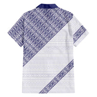 Tonga Queen Salote College Family Matching Summer Maxi Dress and Hawaiian Shirt 100 Years Anniversary White Color LT05 - Polynesian Pride