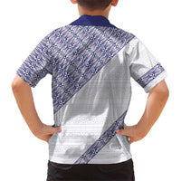 Tonga Queen Salote College Family Matching Tank Maxi Dress and Hawaiian Shirt 100 Years Anniversary White Color LT05 - Polynesian Pride