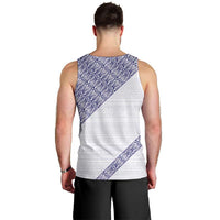Tonga Queen Salote College Men Tank Top 100 Years Anniversary White Color LT05 - Polynesian Pride