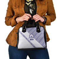 Tonga Queen Salote College Shoulder Handbag 100 Years Anniversary White Color