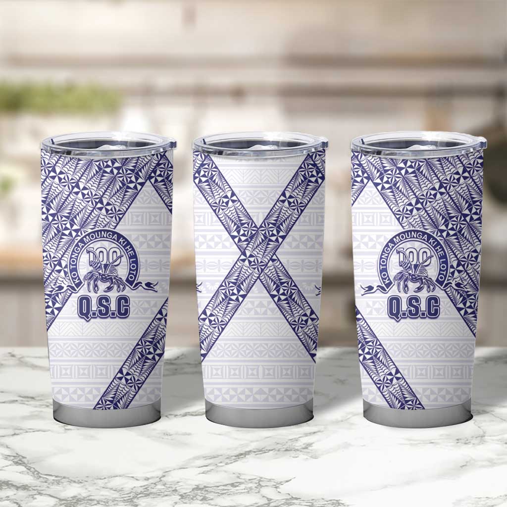 Tonga Queen Salote College Tumbler Cup 100 Years Anniversary White Color