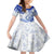 Polynesia Paisley Kid Short Sleeve Dress Mix Navy Polynesian Pattern LT05 KID Navy - Polynesian Pride