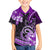 Polynesia Paisley Kid Hawaiian Shirt Mix Purple Polynesian Pattern LT05 Kid Purple - Polynesian Pride