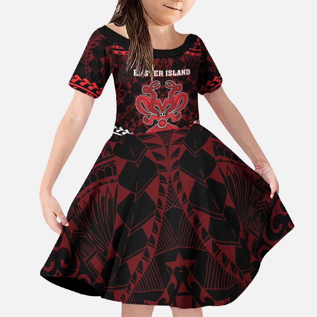 Personalised Easter Island Family Matching Mermaid Dress and Hawaiian Shirt Polynesian Pattern Emblem