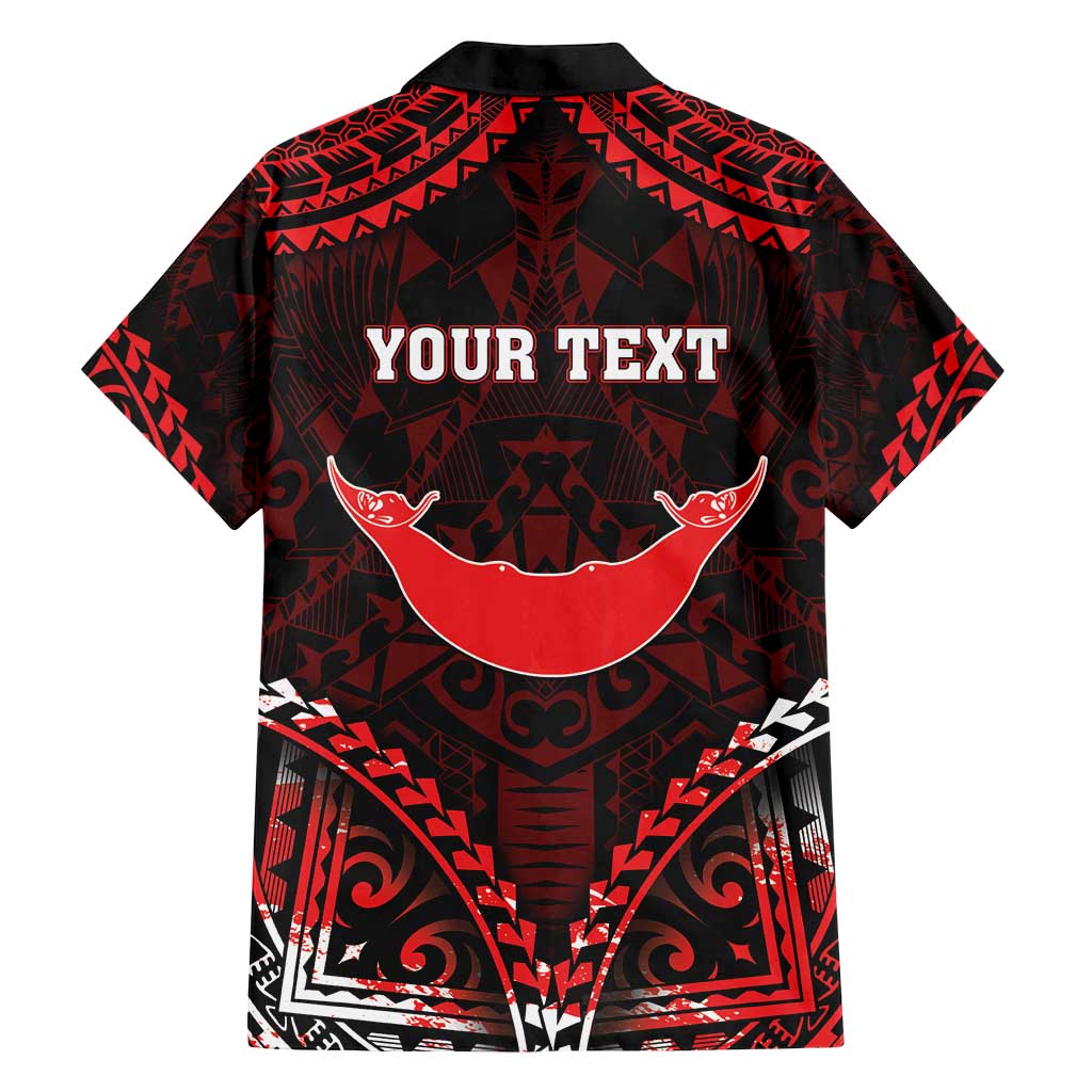 Personalised Easter Island Family Matching Summer Maxi Dress and Hawaiian Shirt Polynesian Pattern Emblem