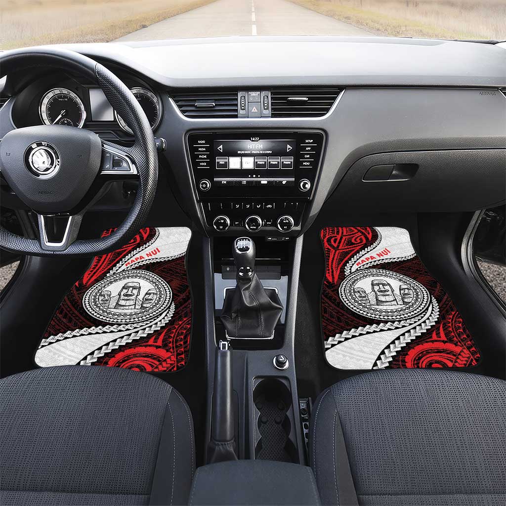 Easter Island Car Mats Moai Statues Polynesian Style