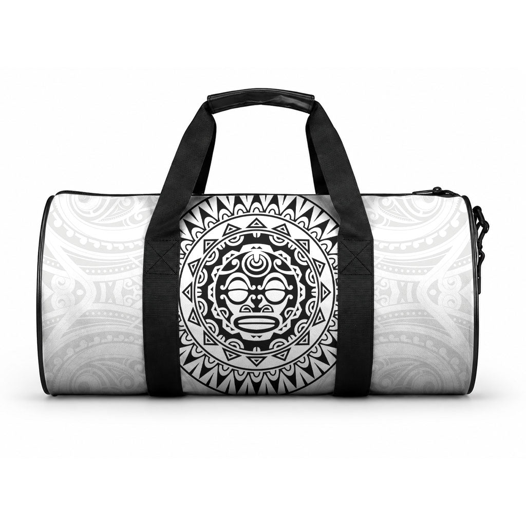 New Zealand Aotearoa Duffle Bag Maori Te Mata O Rongokako LT05 One size White - Polynesian Pride