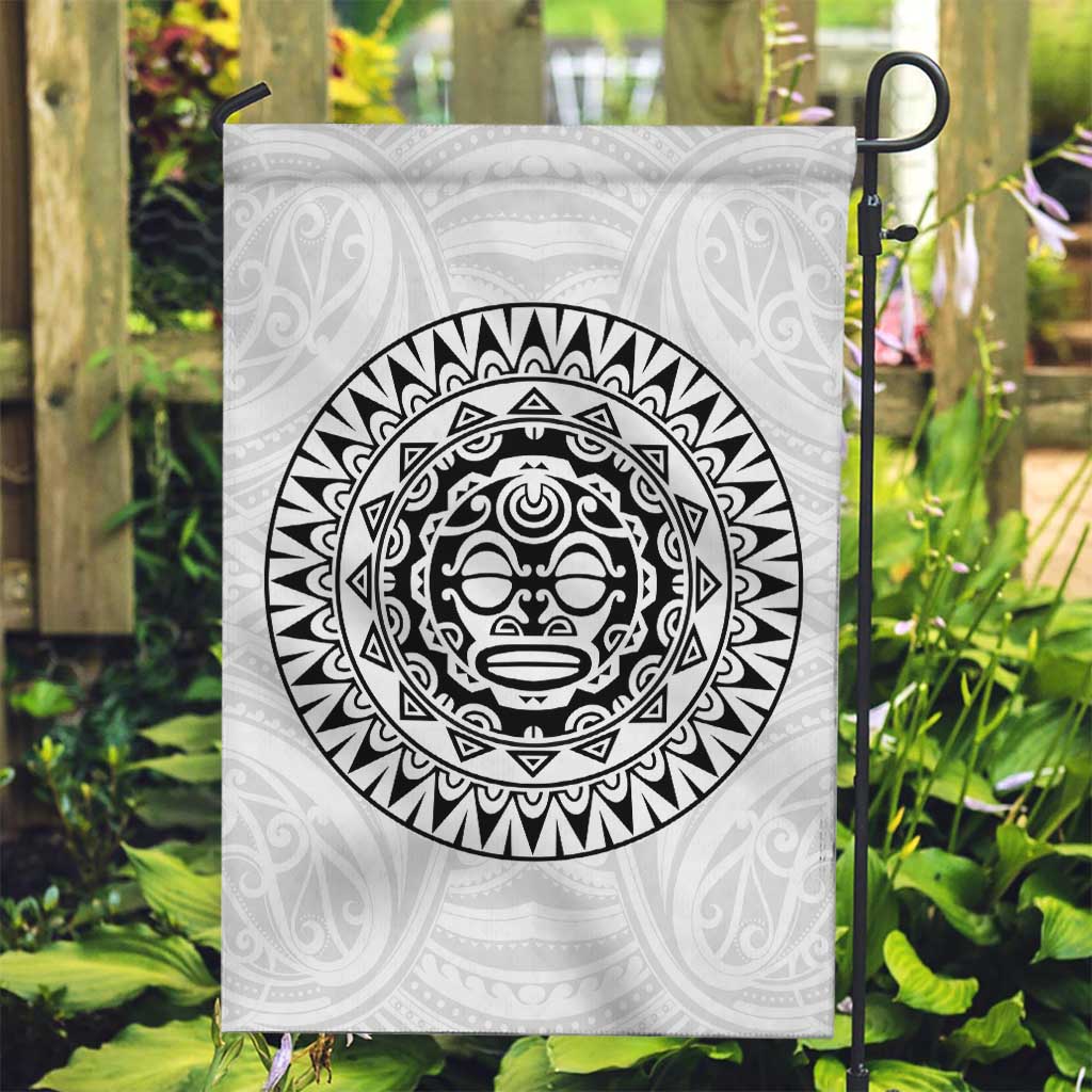 New Zealand Aotearoa Garden Flag Maori Te Mata O Rongokako LT05 Garden Flag White - Polynesian Pride