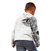 New Zealand Aotearoa Kid Hoodie Maori Te Mata O Rongokako LT05 - Polynesian Pride