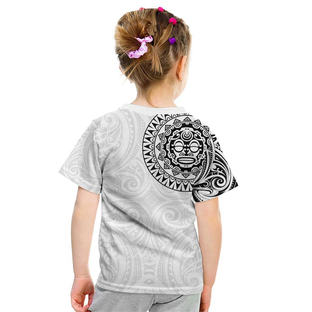 New Zealand Aotearoa Kid T Shirt Maori Te Mata O Rongokako LT05 - Polynesian Pride