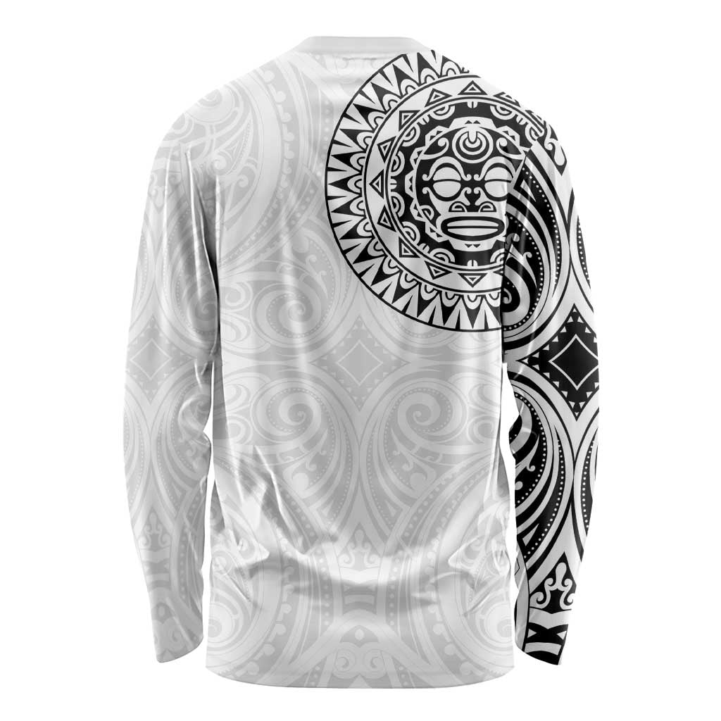 New Zealand Aotearoa Long Sleeve Shirt Maori Te Mata O Rongokako LT05 - Polynesian Pride