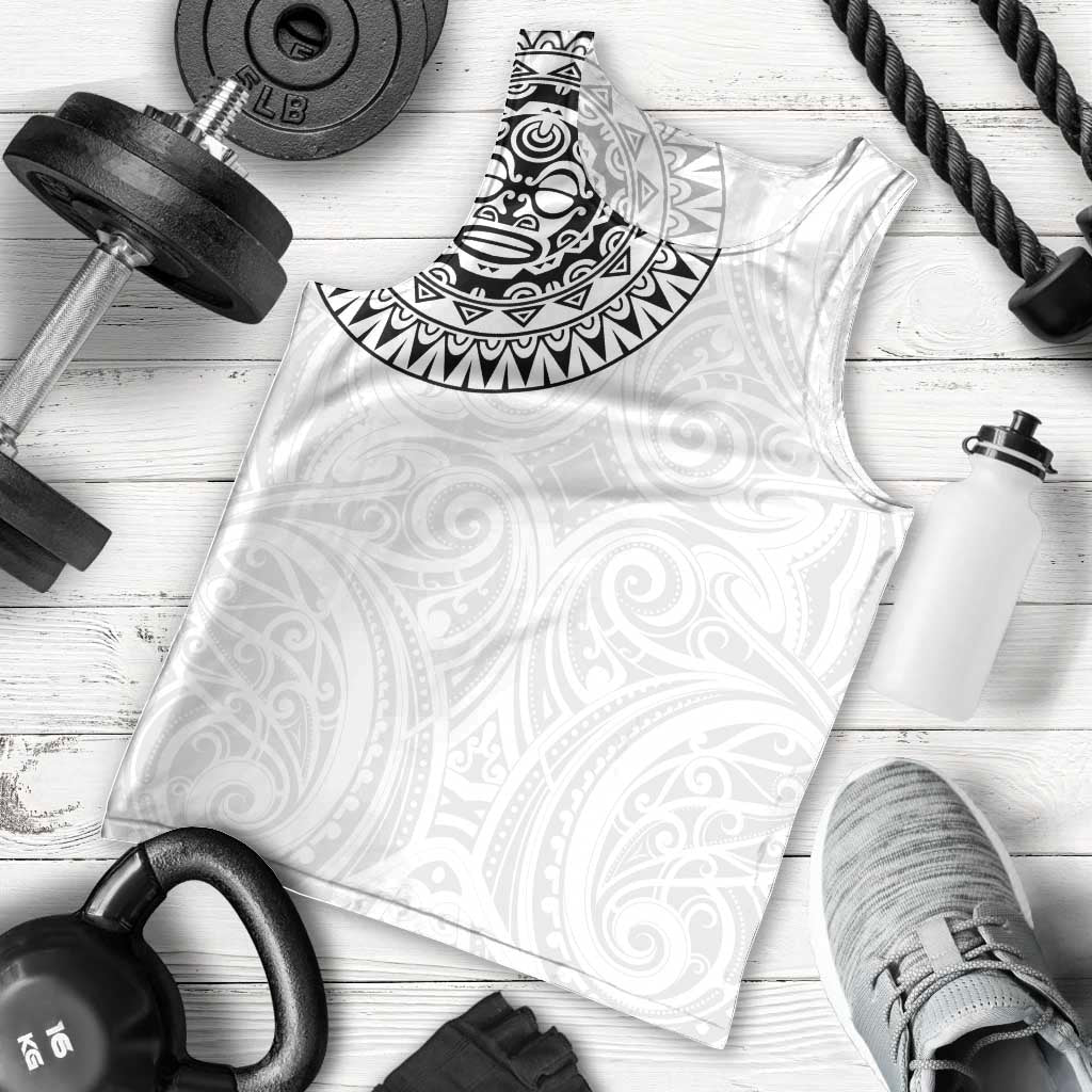 New Zealand Aotearoa Men Tank Top Maori Te Mata O Rongokako LT05 - Polynesian Pride