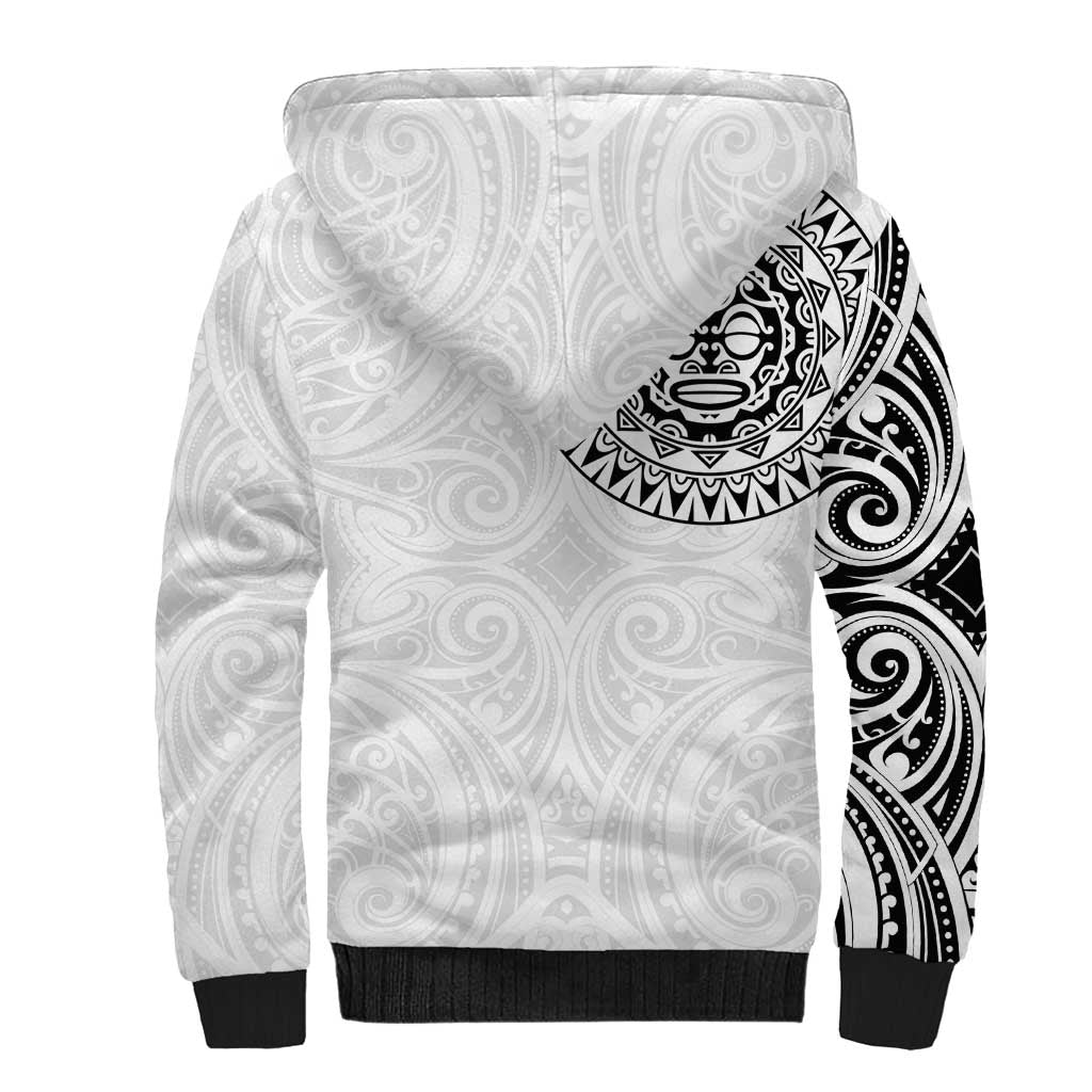 New Zealand Aotearoa Sherpa Hoodie Maori Te Mata O Rongokako LT05 - Polynesian Pride